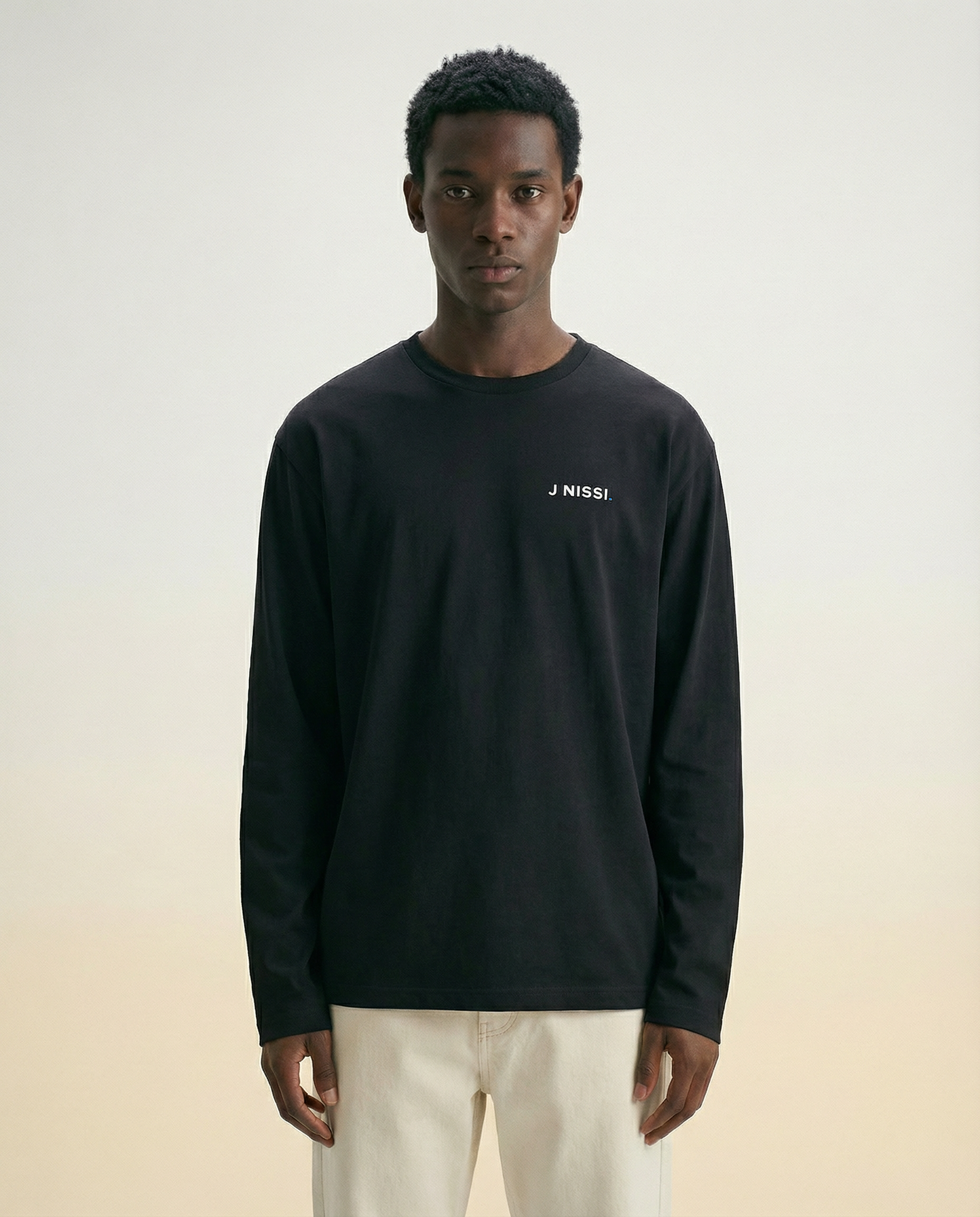 Signature Capsule LS Tee - Black – J NISSI