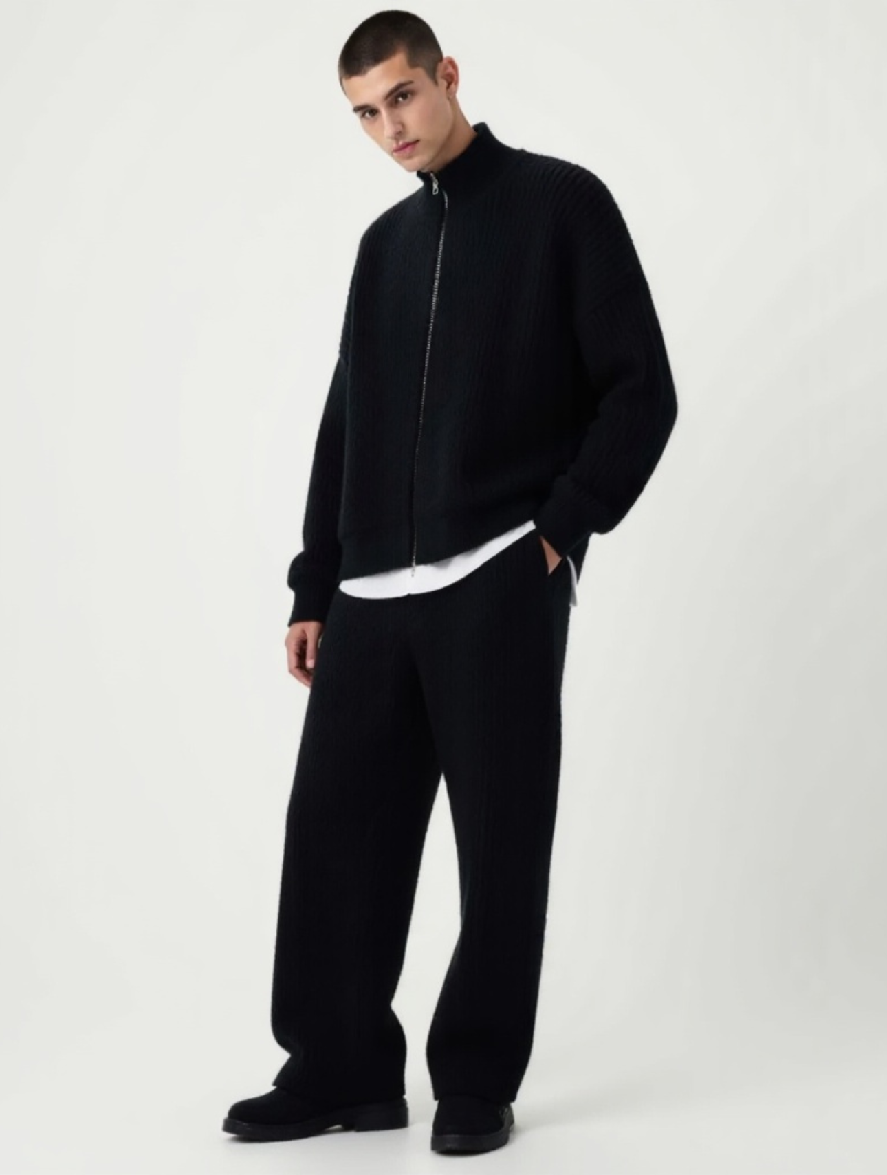 Rubber Knitwear - Black