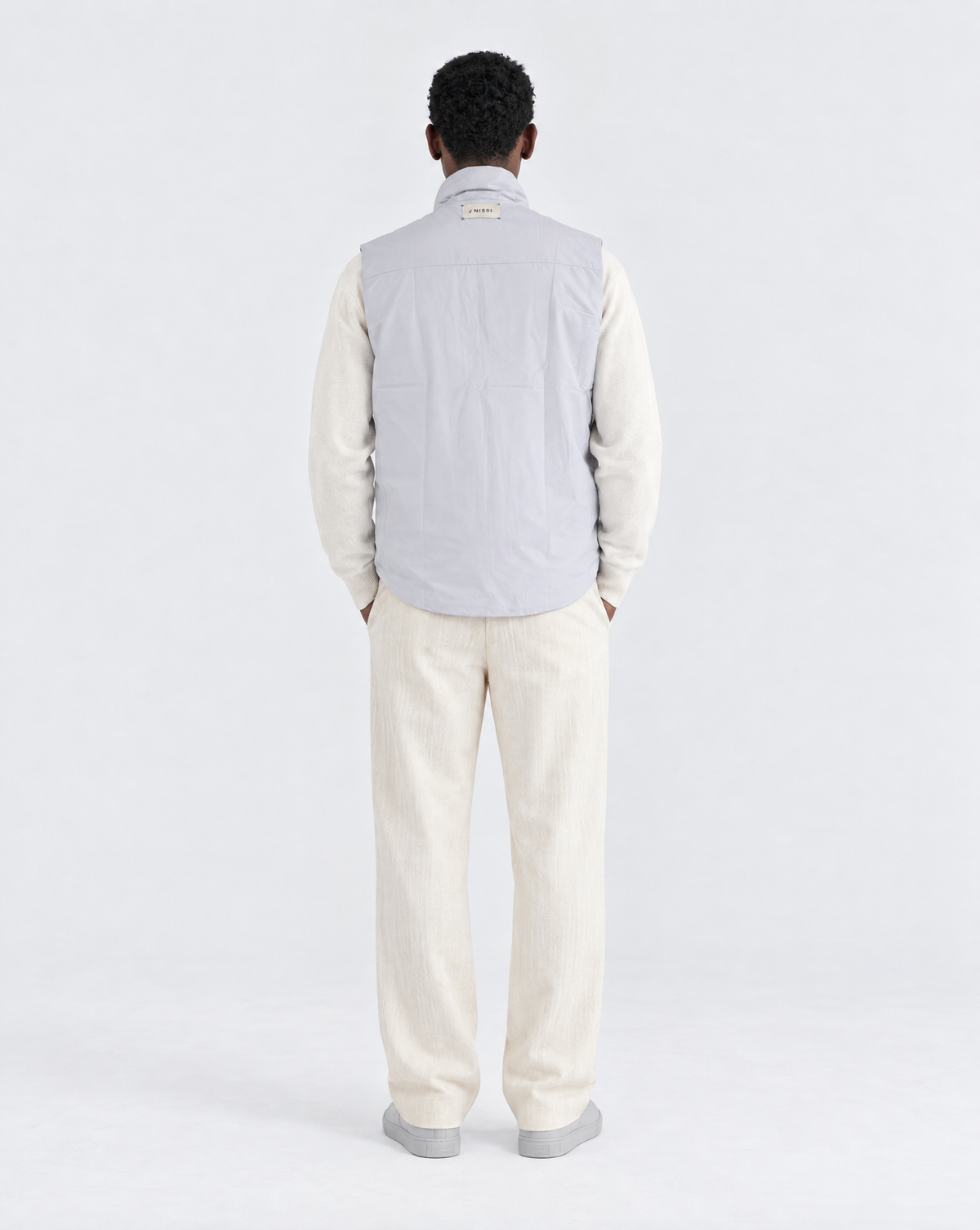 The Fount Gilet - Mist Grey