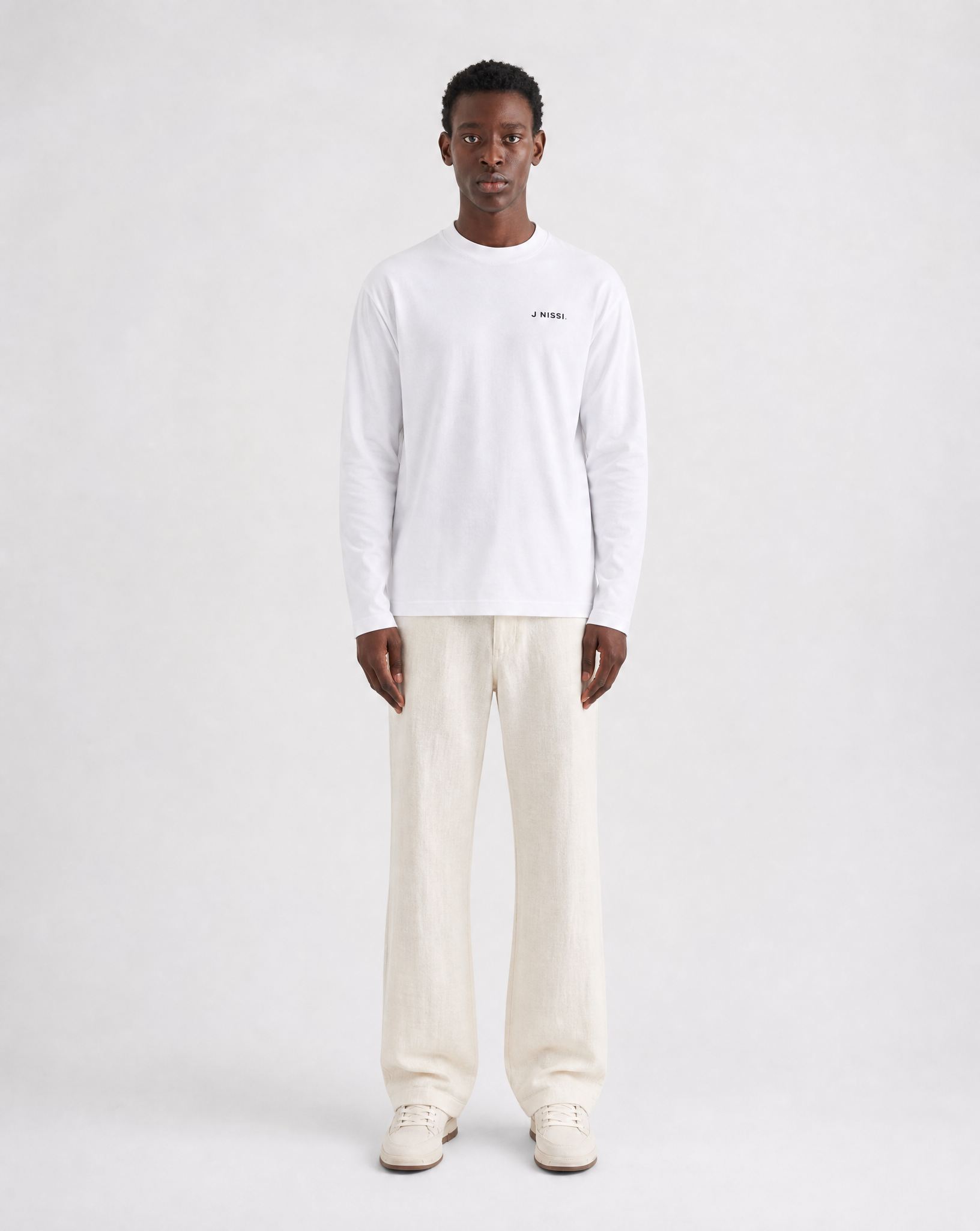Signature Capsule LS Tee - White