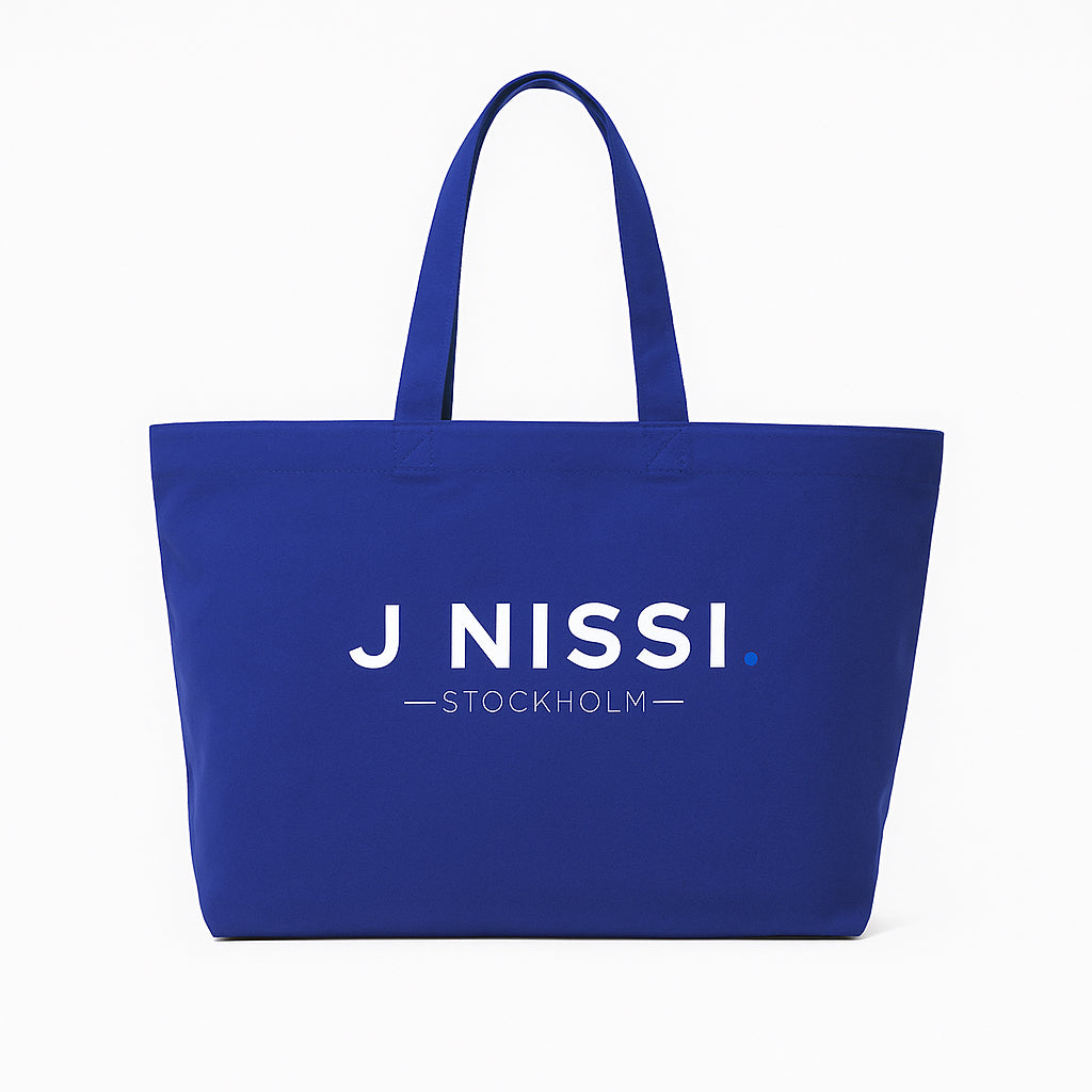 Signature Tote Bag - Blue