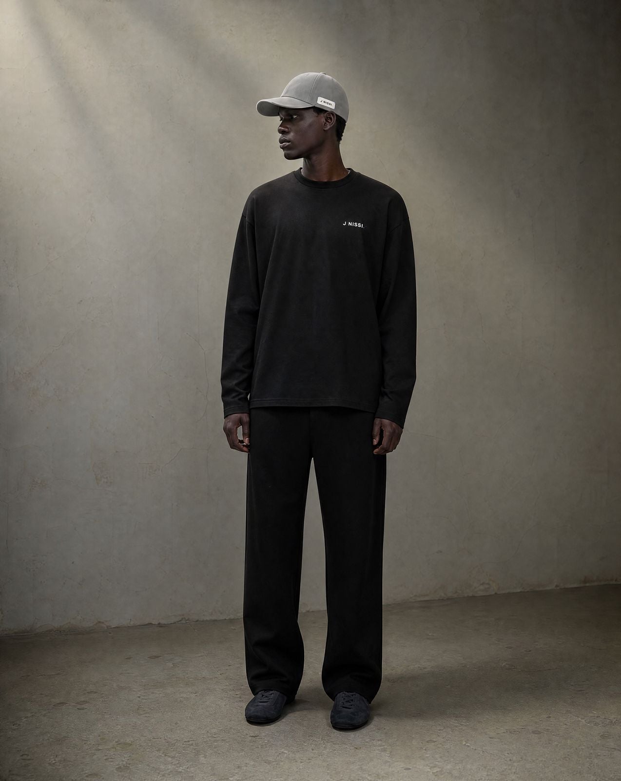Signature Capsule LS Tee - Black – J NISSI