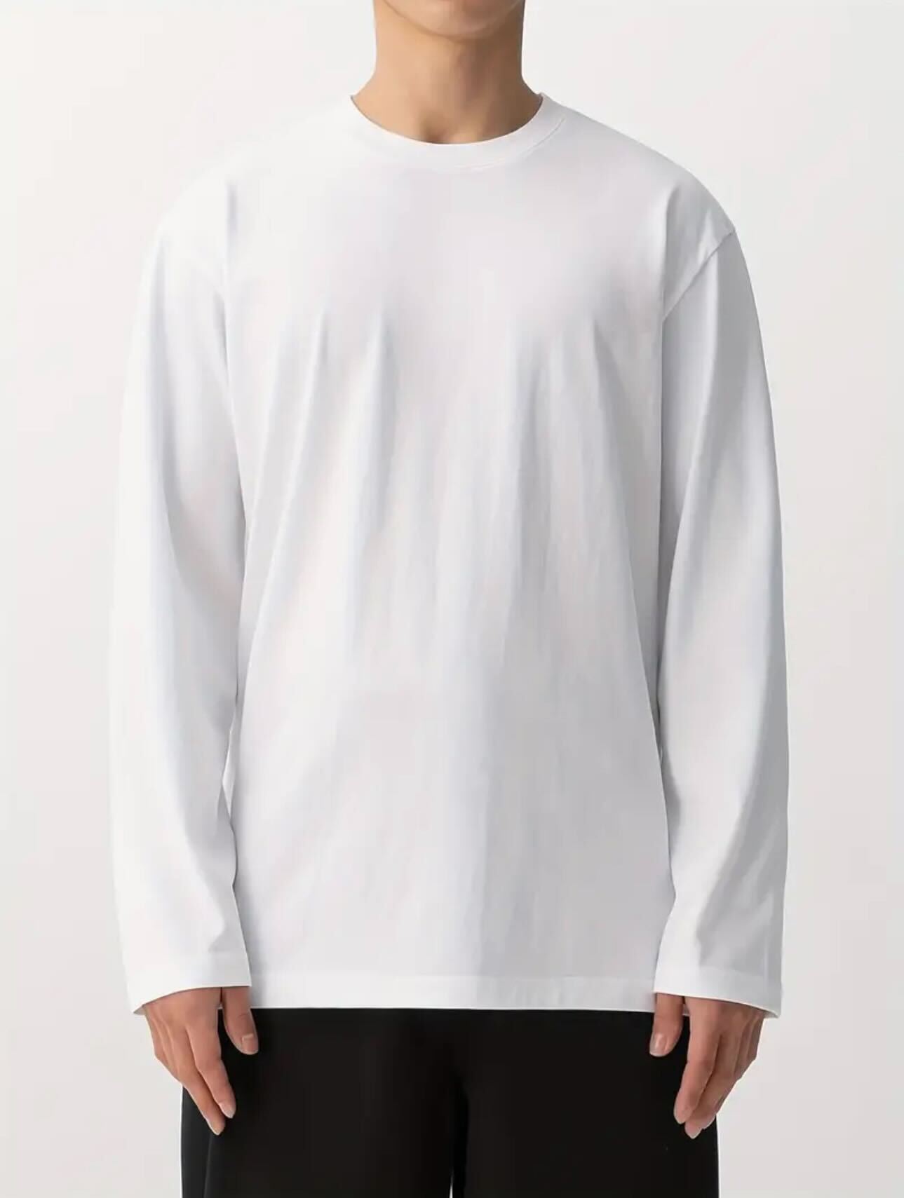 Long sleeve Tee - White