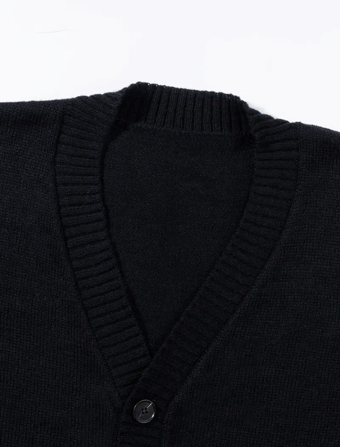 Knitted Cardigan - Navy Midnight