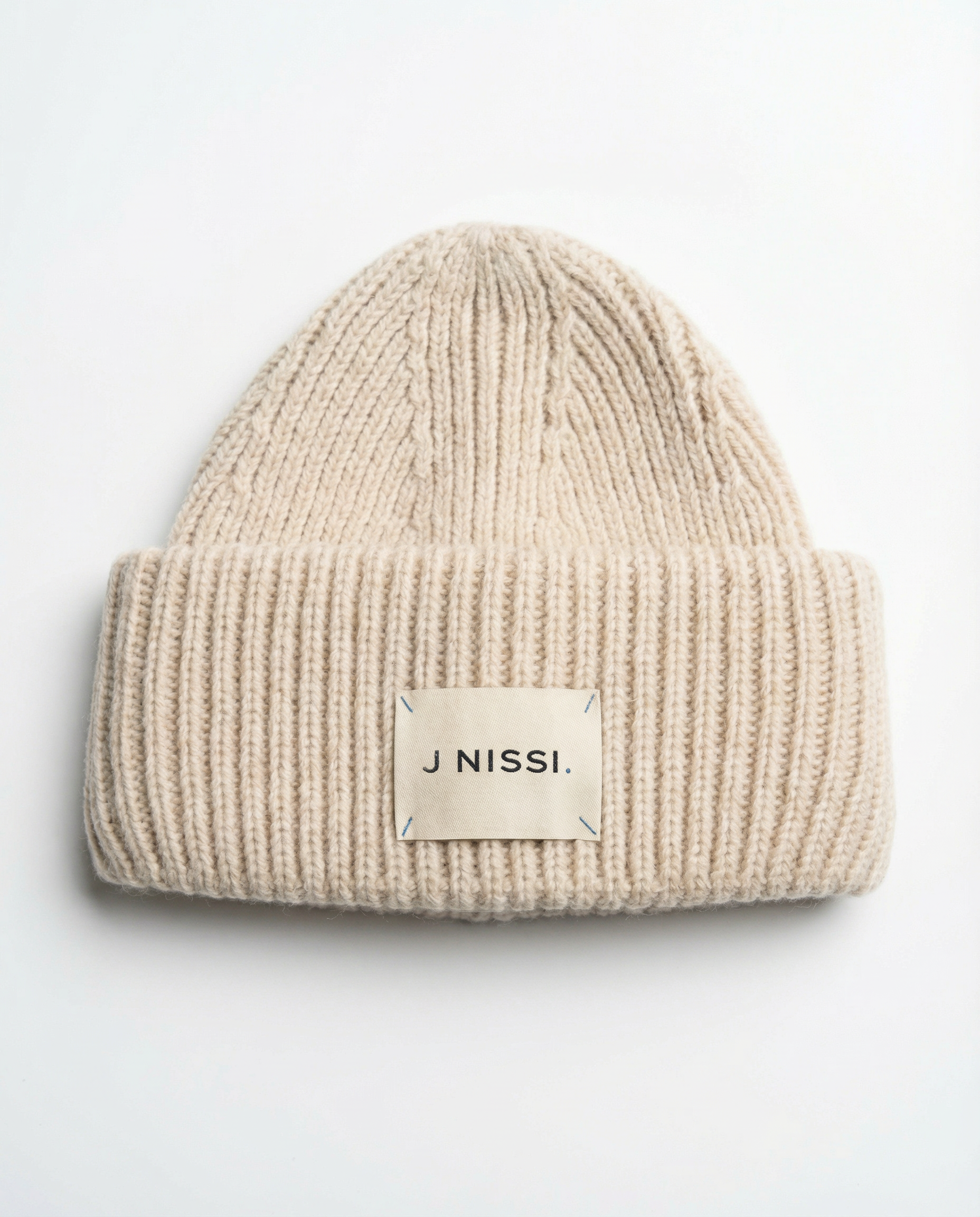 Signature Beanie Hat - Off White