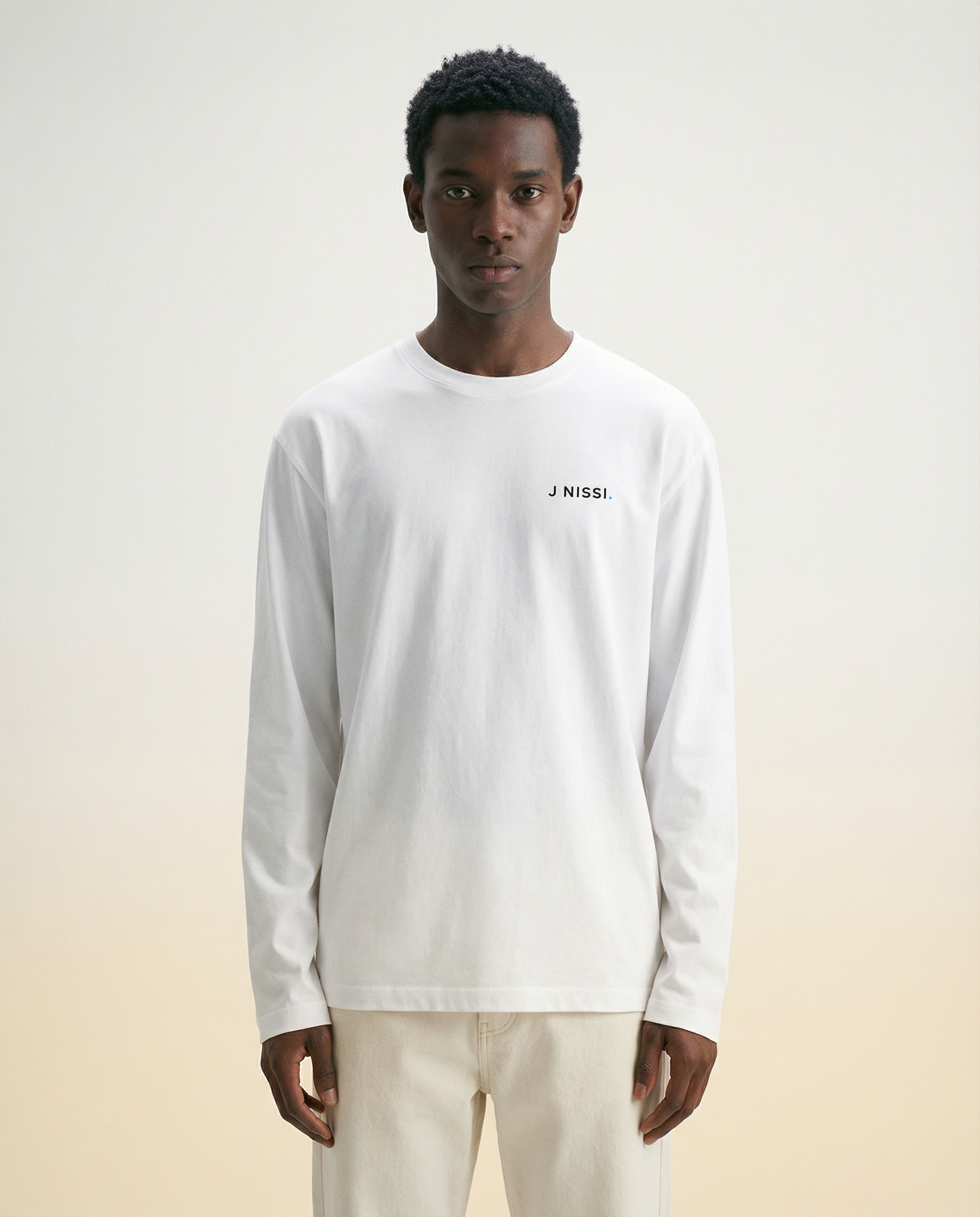 Signature Capsule LS Tee - White